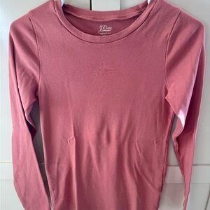 J. Crew Mauve Long Sleeve Top